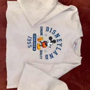 light pink disneyland crew neck